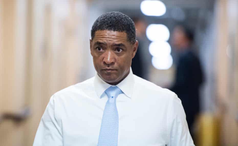 Rep. Cedric RichmondUNITED STATES - JUNE 11: Rep. Cedric Richmond, D-La., arrives for the House Democrats caucus meeting in the Capitol on Tuesday, June 11, 2019. (Photo By Bill Clark/CQ Roll Call)