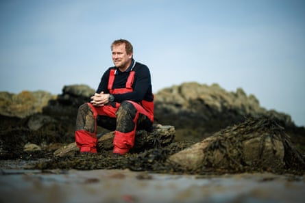 Chief scientist at Project Seagrass and Associate professor at Swansea University, Dr Richard Unsworth.