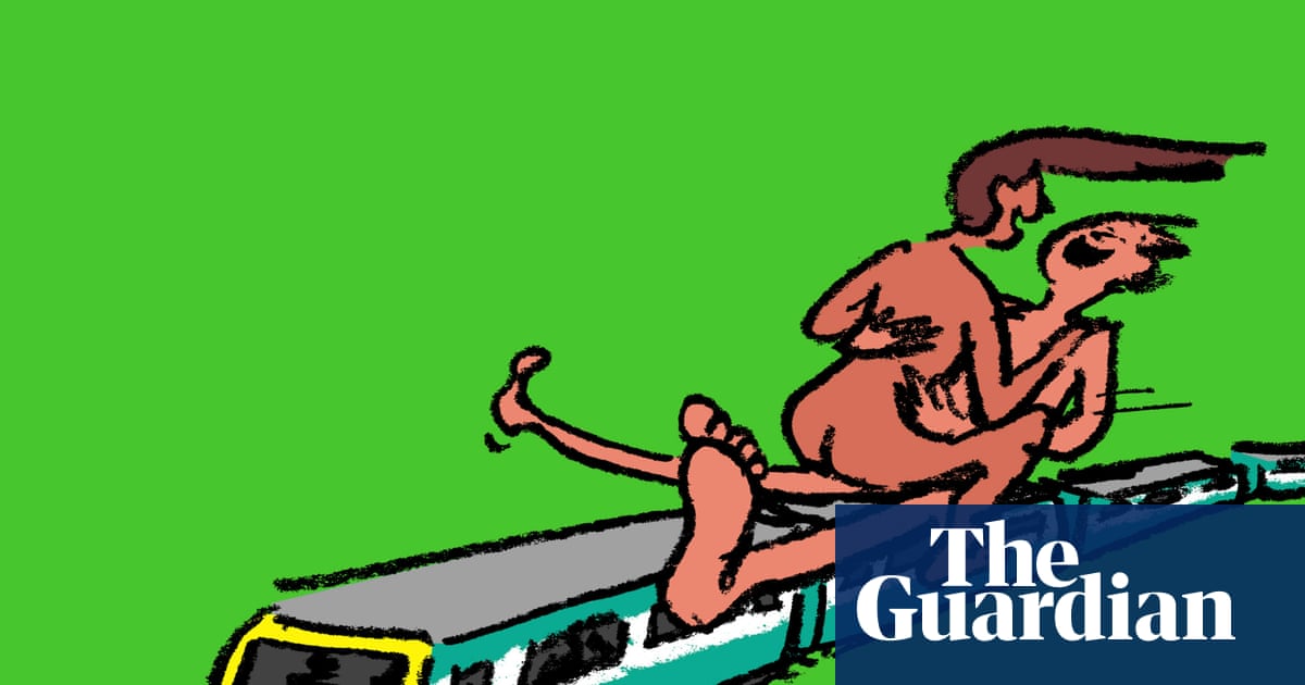 This is how we do it: ‘As we’re newlyweds there’s a pressure to always be at it. We’ve even had sex in a train toilet’’