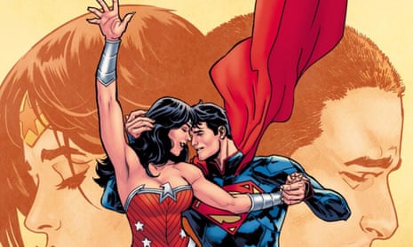 Just because you’re superheroes, you can’t just make up a language … cover of Superman and Wonder Woman Annual 2.