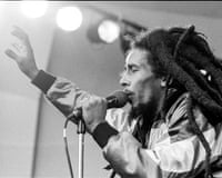 a man in front of a microphone