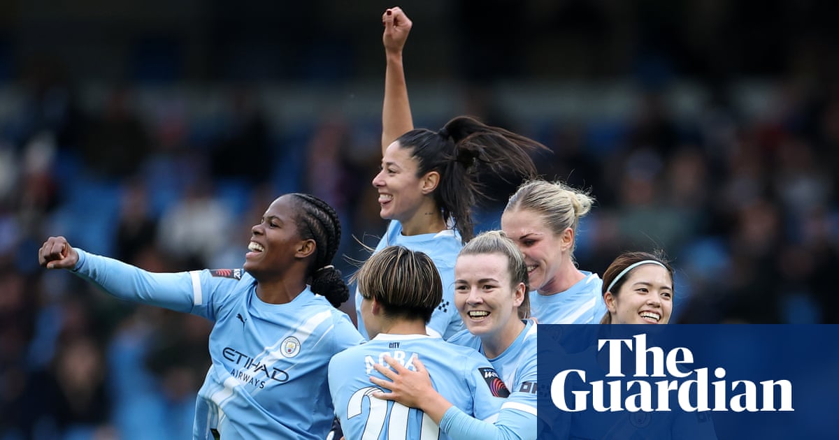 Manchester City win WSL title for second time after Arsenal fail to beat Brighton