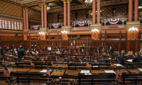 Connecticut’s state legislature in Hartford. 