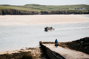 Ferry returns to collect us