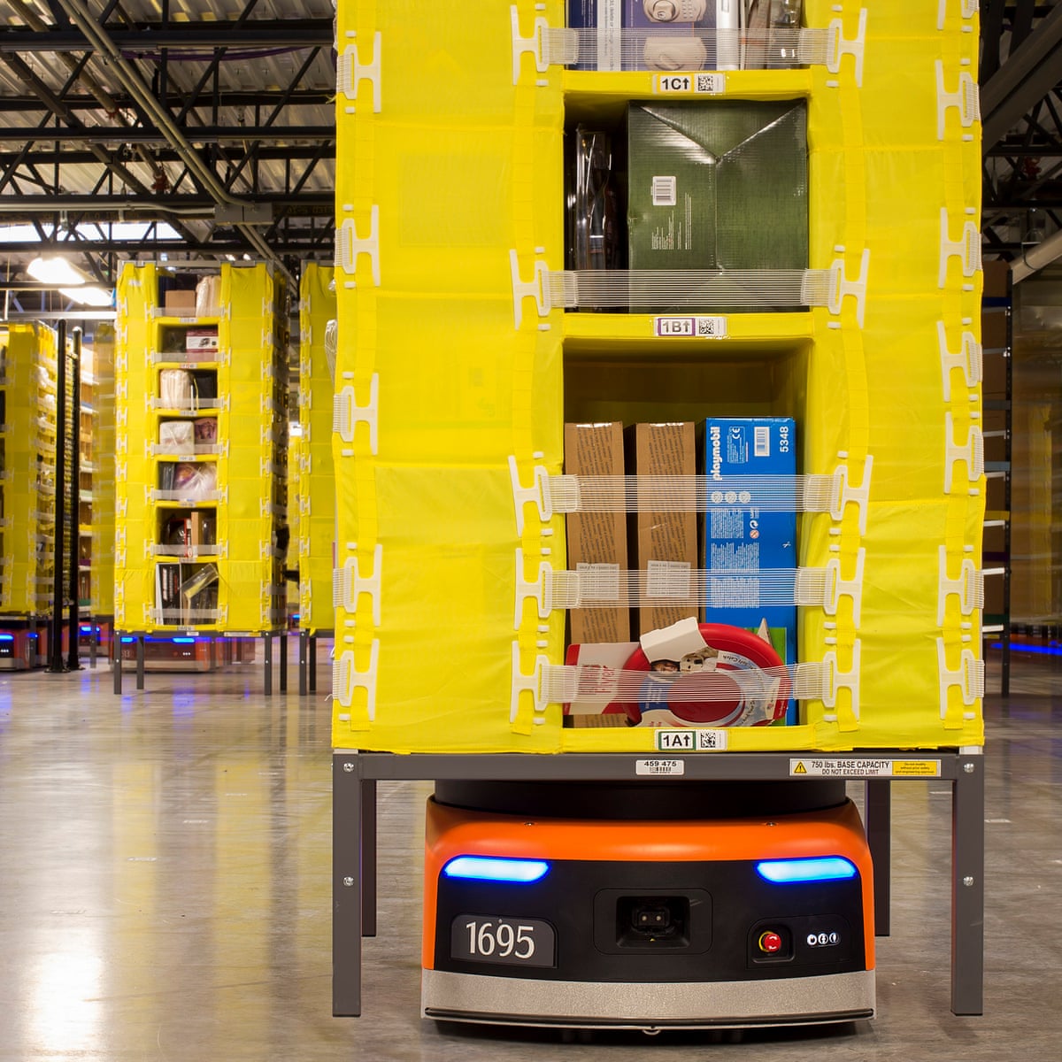 Amazon To Create 1 0 Jobs With New Bolton Warehouse Amazon The Guardian