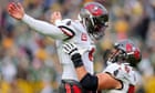 NFL roundup: Baker Mayfield throws four TDs as Buccaneers beat Packers