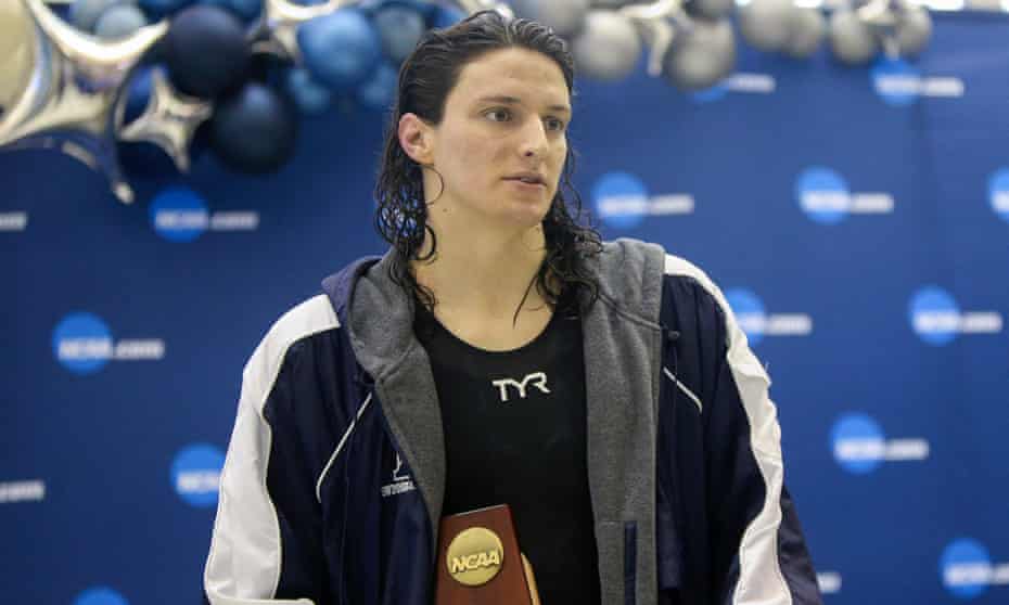 Lia Thomas won the women’s 500-yards freestyle at the NCAA swimming championships having previously competed for the University of Pennsylvania’s men’s team.