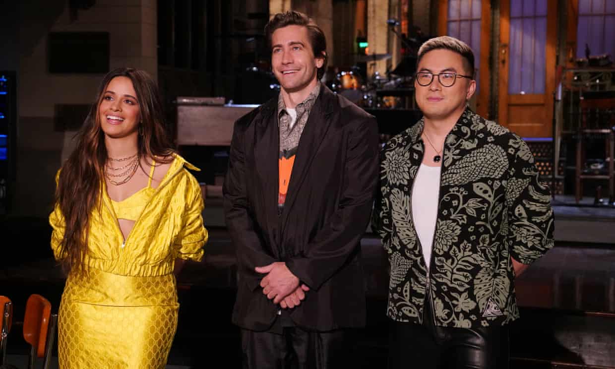 <div class=__reading__mode__extracted__imagecaption>Camila Cabello, Jake Gyllenhaal and Bowen Yang. Photograph: NBC/NBCU Photo Bank/Getty Images<br>Camila Cabello, Jake Gyllenhaal and Bowen Yang. Photograph: NBC/NBCU Photo Bank/Getty Images</div>