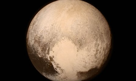 New Horizons missionUndated NASA handout photo of Pluto obtained by the New Horizons spacecraft. PRESS ASSOCIATION Photo. Issue date: Wednesday July 15, 2015. Photo credit should read: NASA/PA Wire NOTE TO EDITORS: This handout photo may only be used in for editorial reporting purposes for the contemporaneous illustration of events, things or the people in the image or facts mentioned in the caption. Reuse of the picture may require further permission from the copyright holder. webgallery planets 20FINAL