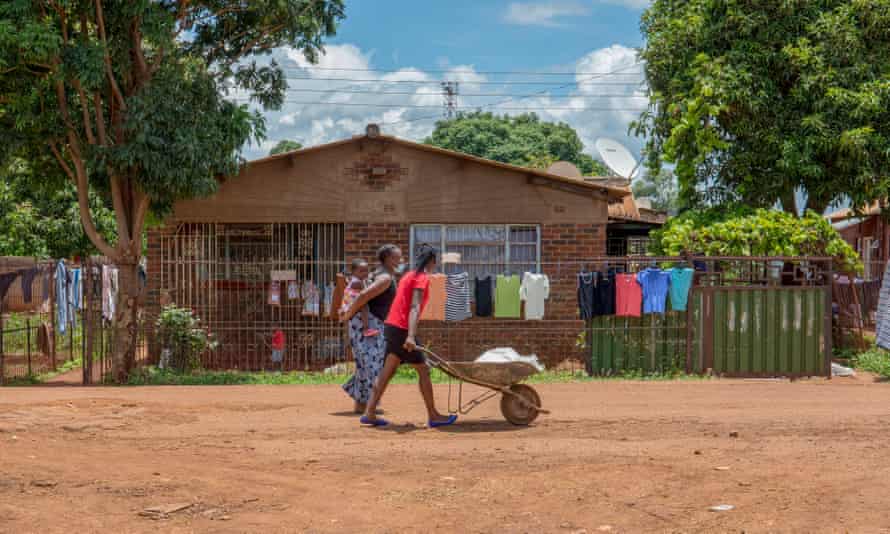 A street in Kuwadzana. Crystal meth used to be only found in more affluent suburbs but has spread to the townships.