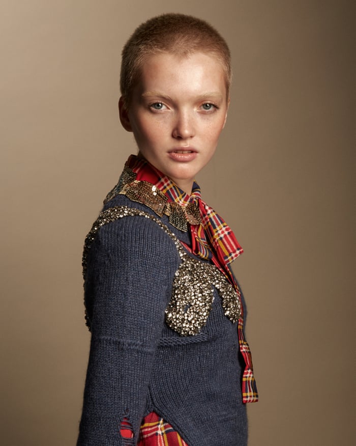 Model Ruth Bell wearing Marc Jacobs clothes