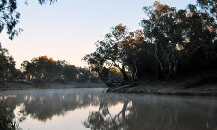 The Barwon river in outback NSW.