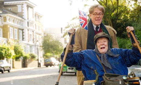 Maggie Smith and Alex Jennings in The Lady in the Van