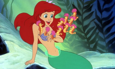 Ariel in the Little Mermaid