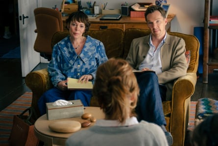 Benedict Cumberbatch and Olivia Colman in The Roses.