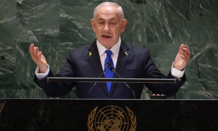 Israeli prime minister Benjamin Netanyahu
