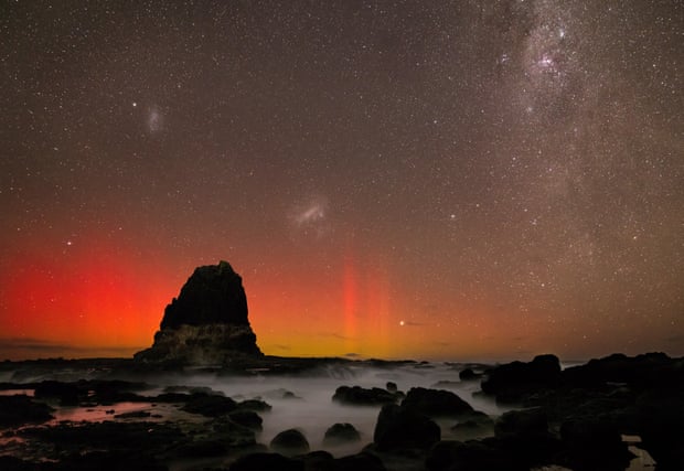 Aurora austral: las luces del sur serán visibles en gran parte de Australia en medio de una fuerte tormenta solar. Aurora austral: las luces del sur serán visibles en gran parte de Australia en medio de una fuerte tormenta solar.