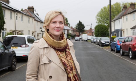 Stella Creasy MP in her Walthamstow constituency.