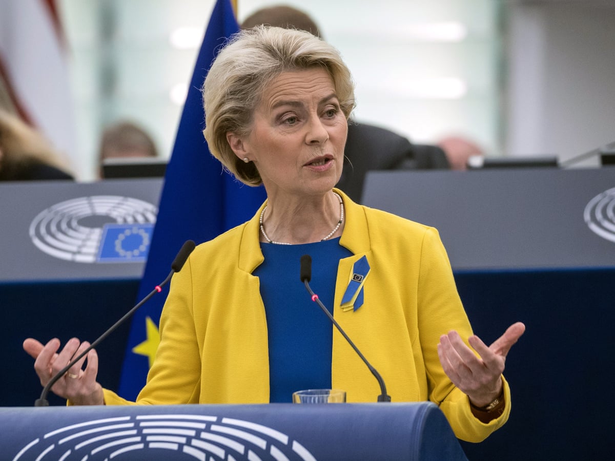 'Putin will fail and Europe will prevail,' EU chief tells MEPs ...