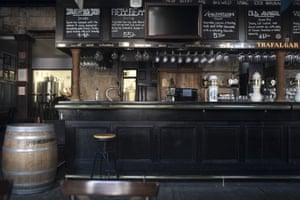 A general view of inside the Lord Nelson Brewery Hotel in The Rocks.
