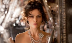 Anna Karenina played by Keira Knightley.