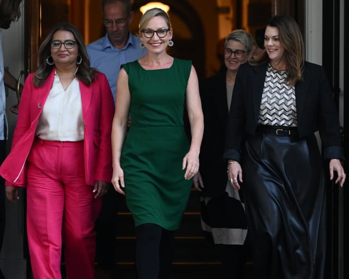 Sarah Hanson-Young to run for Greens leader after Larissa Waters steps down