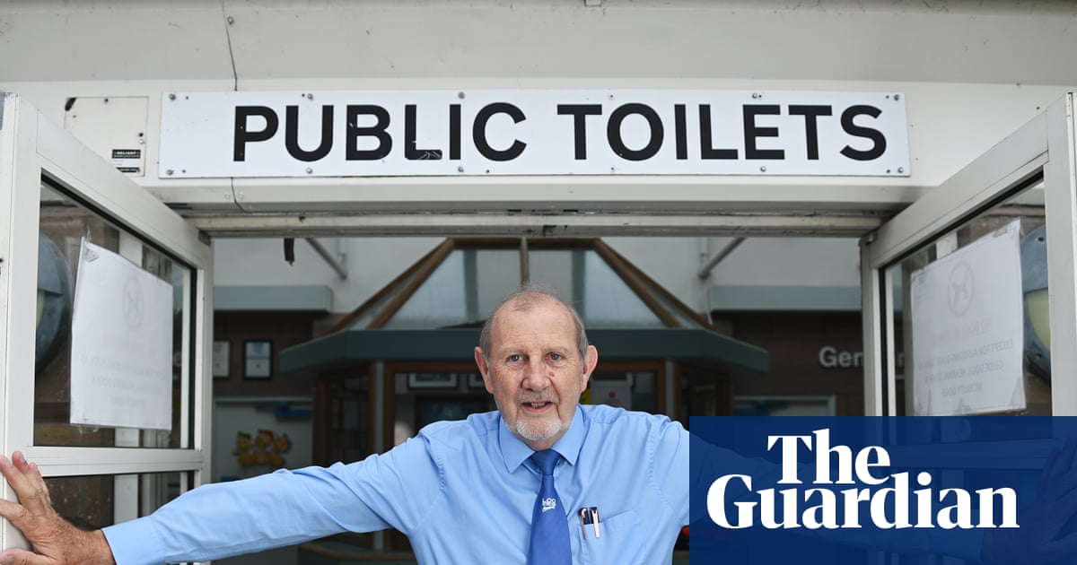 I dream about toilets, I admit it': the man on a mission to improve Britain's loos