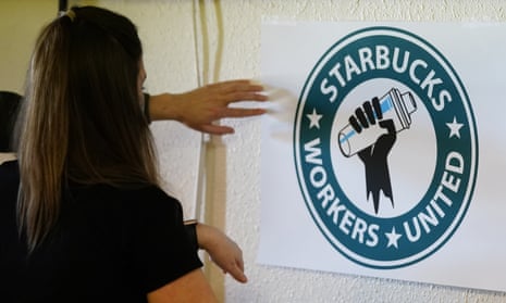 Nearly 100 workers have been fired in retaliation for union organizing at Starbucks stores across the country.