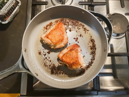 Caraway Small Sauté Pan 3 qt Non-Stick Ceramic Pan With Lid