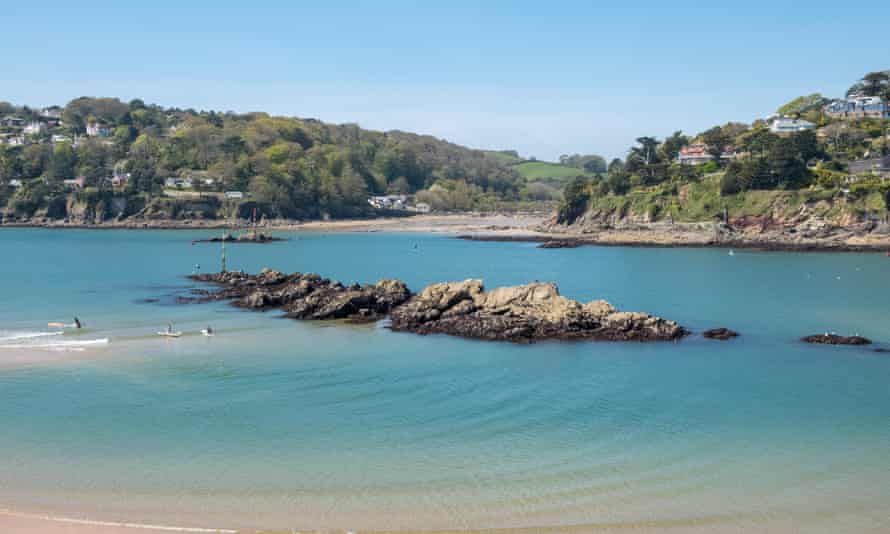 ‘You couldn’t get closer to spring if you tried’: readers’ favourite Easter day trips for families | Day trips 2 Salcombe North Sands, Devon – ‘just like being in the Med’