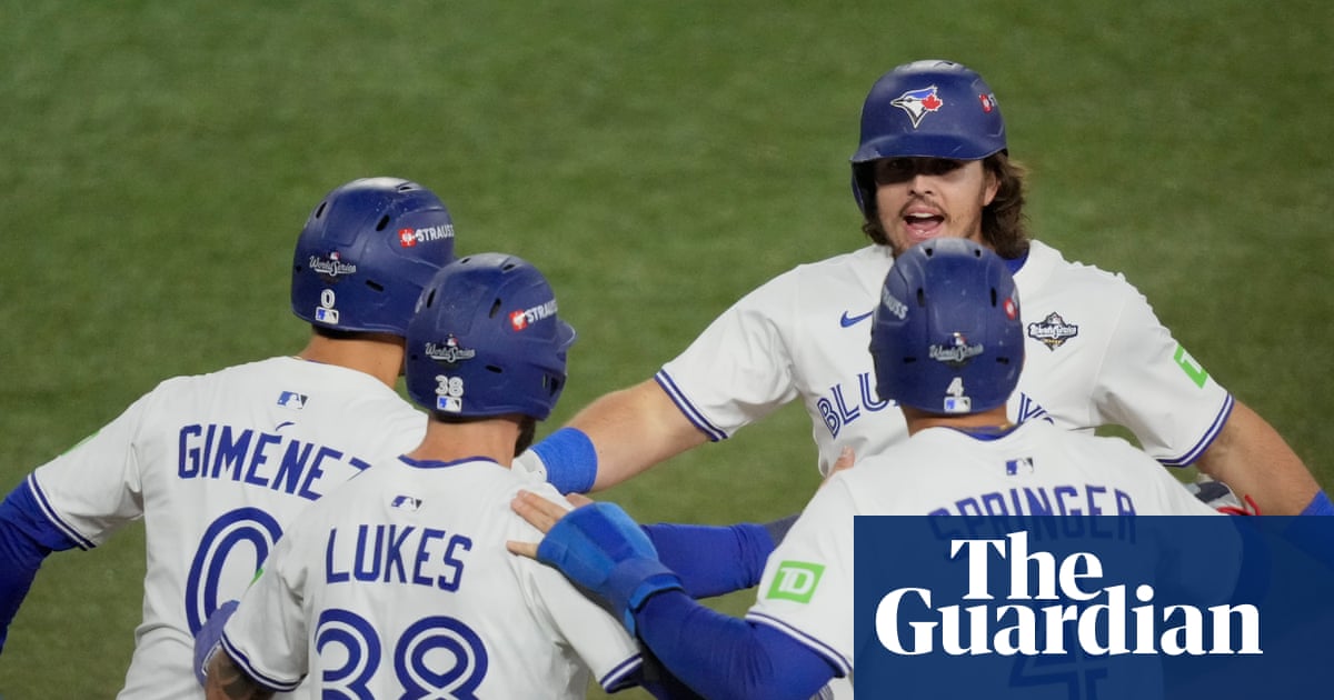 Blue Jays batter Dodgers with nine-run sixth inning to take World Series opener | World Series Blue Jays batter Dodgers with nine-run sixth inning to take World Series opener | World Series