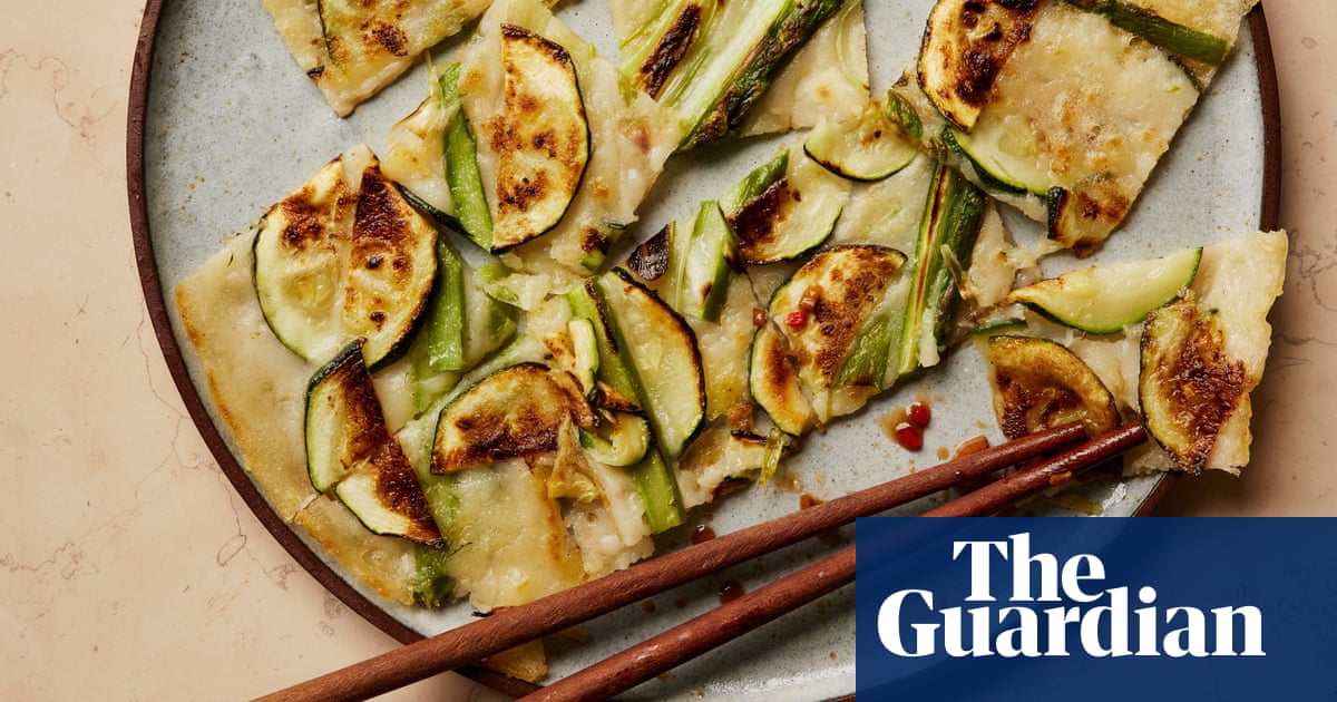 Pajeon and japchae: Joo Won’s recipes for Korean-style vegetarian starters