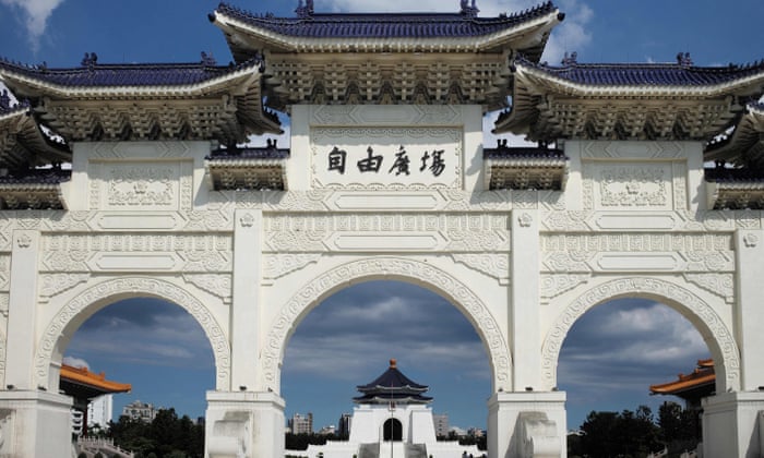 The Chiang Kai-shek Memorial Hall in Taipei.