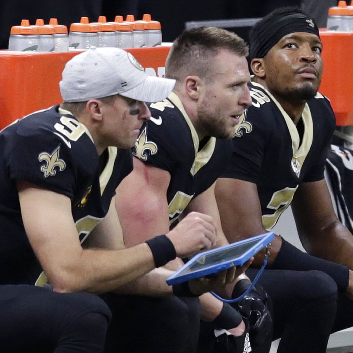 Jameis Winston set to step up after Saints' Drew Brees suffers collapsed  lung, New Orleans Saints