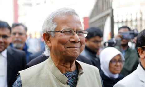 Who is Muhammad Yunus, the new leader of Bangladesh's interim government? | Bangladesh | The Guardian