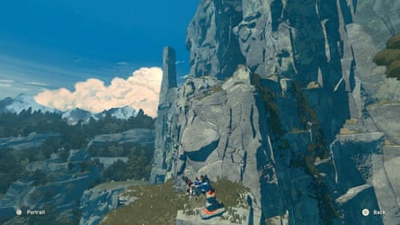 Aava scales Mount Kami in Cairn.