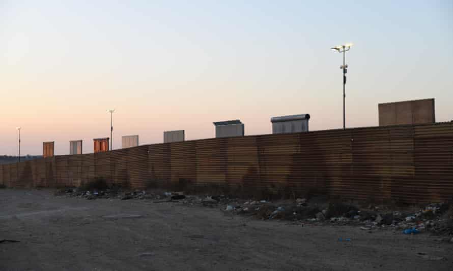 The border wall prototypes