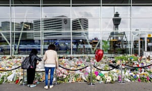 Tributes left at Schiphol airport commemorating MH17, which was shot down with 298 people on board, including 193 Dutch citizens