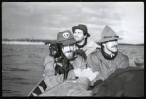 grandfather on a hunting trip