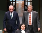 One Nation described as ‘all over the shop’ with migration targets as Joyce says MP made rookie mistake