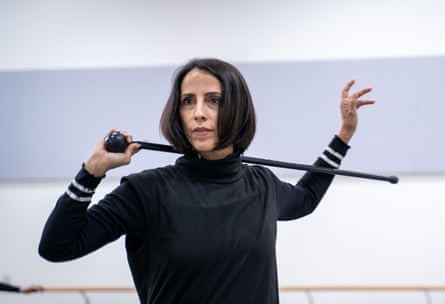 No pointes … Annabelle Lopez Ochoa in rehearsals.