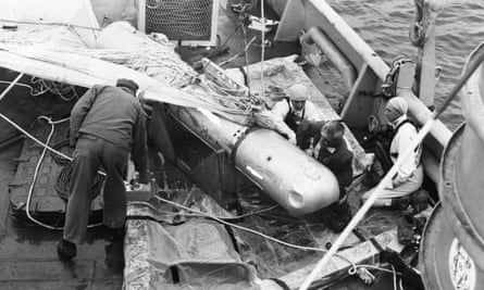 One of the hydrogen bombs was recovered intact from the Mediterranean