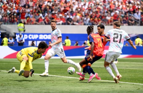 Spain 2-1 Belgium: World Cup 2026 quarter-final – as it happened | World Cup 2026 | The Guardian