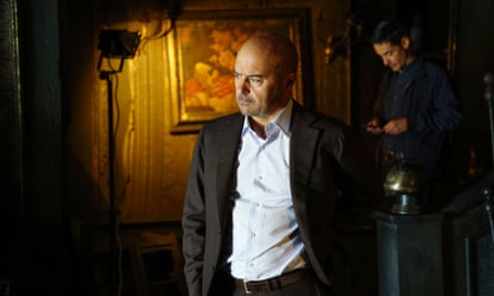 Luca Zingaretti as Inspector Montalbano in the TV series of Camilleri’s novels.