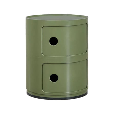 Sklum Babel Babel round bedside table with shelves