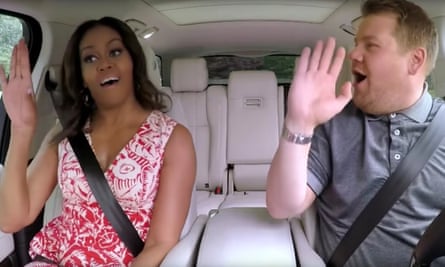 James Corden visited The White House for Carpool Karaoke with then First Lady Michelle Obama.