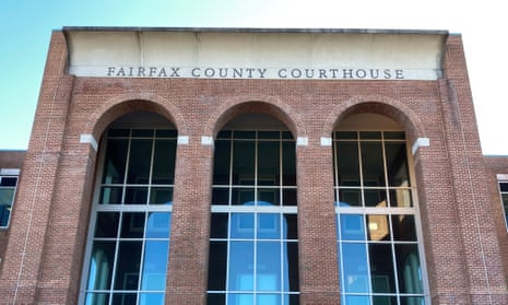 The Fairfax county courthouse in Virginia.