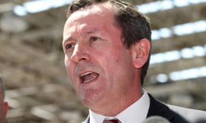 Western Australia premier Mark McGowan
