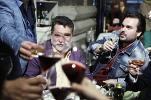 Mikhail Kusnirovich at a party