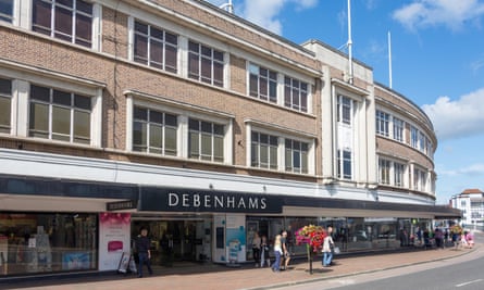 Debenhams on North Street, Taunton.